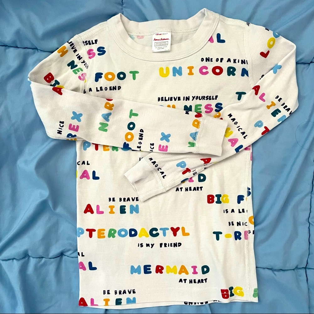 Colorful Words PJs